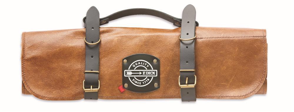 F. DICK - Leder-Rolltasche 1905, 5-tlg, braun, 8196800 F. DICK - Leder-Rolltasche 1905, 5-tlg, braun, 8196800