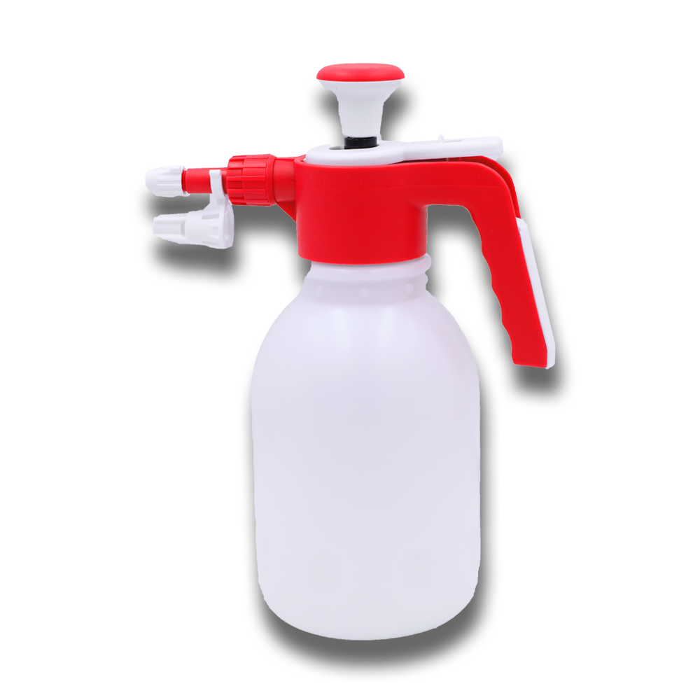 Fuduu.de - Drucksprayer mit farbigem Sprühkopf, 1,6 l Flasche, rot Fuduu.de - Drucksprayer mit farbigem Sprühkopf, 1,6 l Flasche, rot