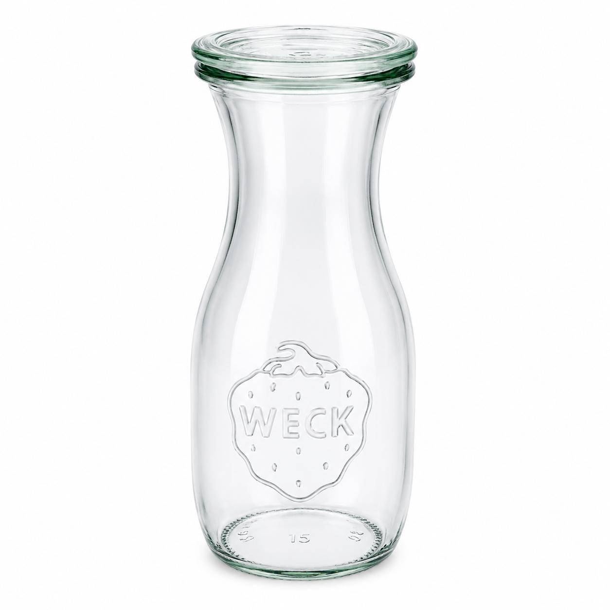 Weck - Saftflasche mit Deckel, 530 ml, 764, 6 Stück