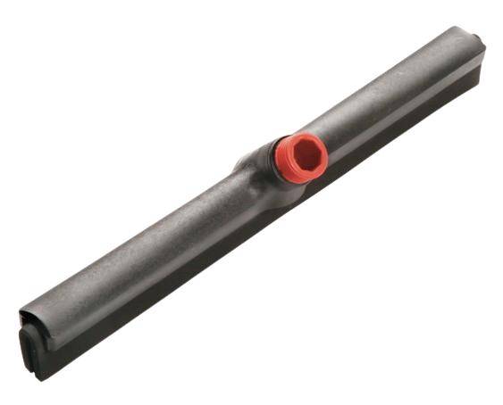 Haug - in-up Wasserschieber, 420 x 35 x 28 mm, schwarz