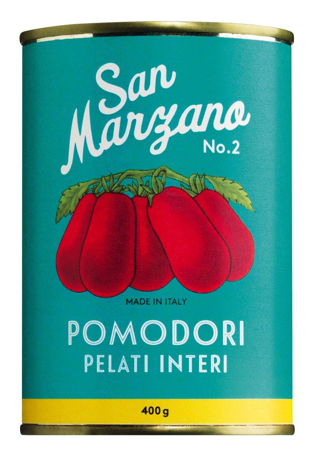 Il pomodoro più buono - Pomodori pelati di San Marzano Vintage, 400 g Dose, 740022 Il pomodoro più buono - Pomodori pelati di San Marzano Vintage, 400 g Dose, 740022