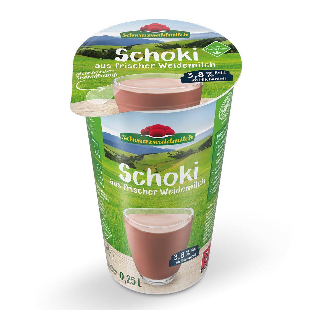 Schwarzwaldmilch - Schoki aus frischer Weidemilch 3,8%, 20 x 250 ml
