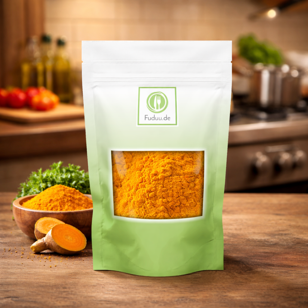 Fuduu.de - Curcumae gemahlen, 500 g Beutel Fuduu.de - Curcumae gemahlen, 500 g Beutel