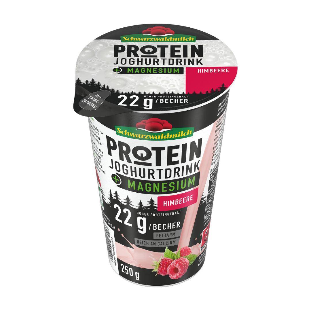 Schwarzwaldmilch Protein - Joghurt Drink Himbeere 0,9% Fett, 10 x 250 ml Schwarzwaldmilch Protein - Joghurt Drink Himbeere 0,9% Fett, 10 x 250 ml
