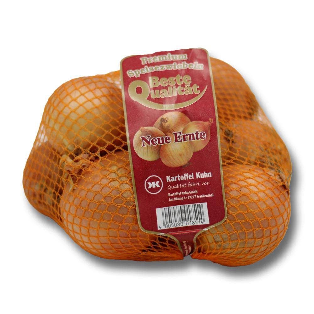 Deutsche Speisezwiebeln, 1 x 1 kg Netz