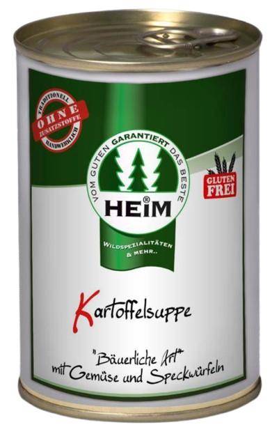 Katoffelsuppe "Bäuerliche Art" - 400ml Dose