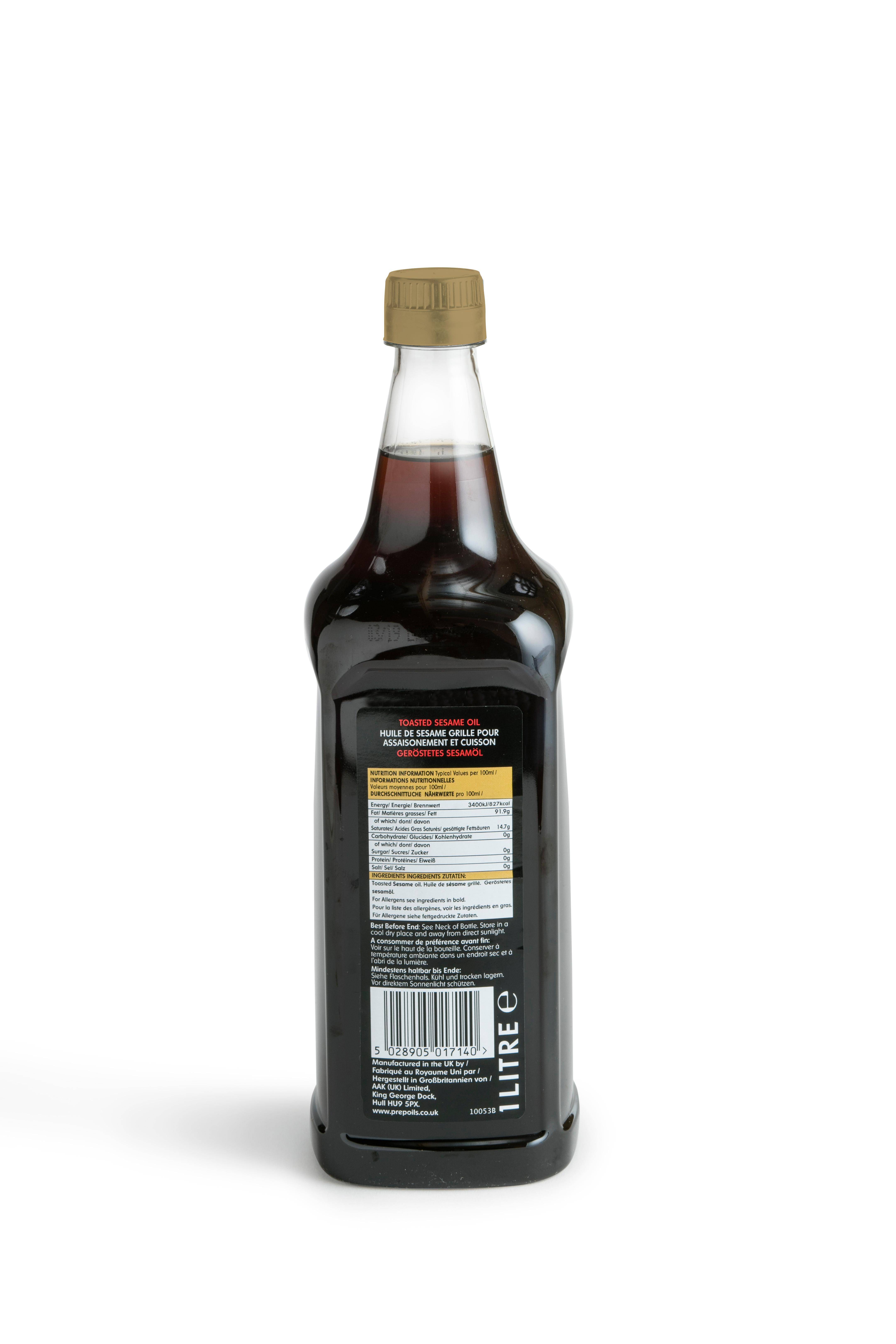 PREP Premium Spezialöle - Sesamöl, 1 l Flasche