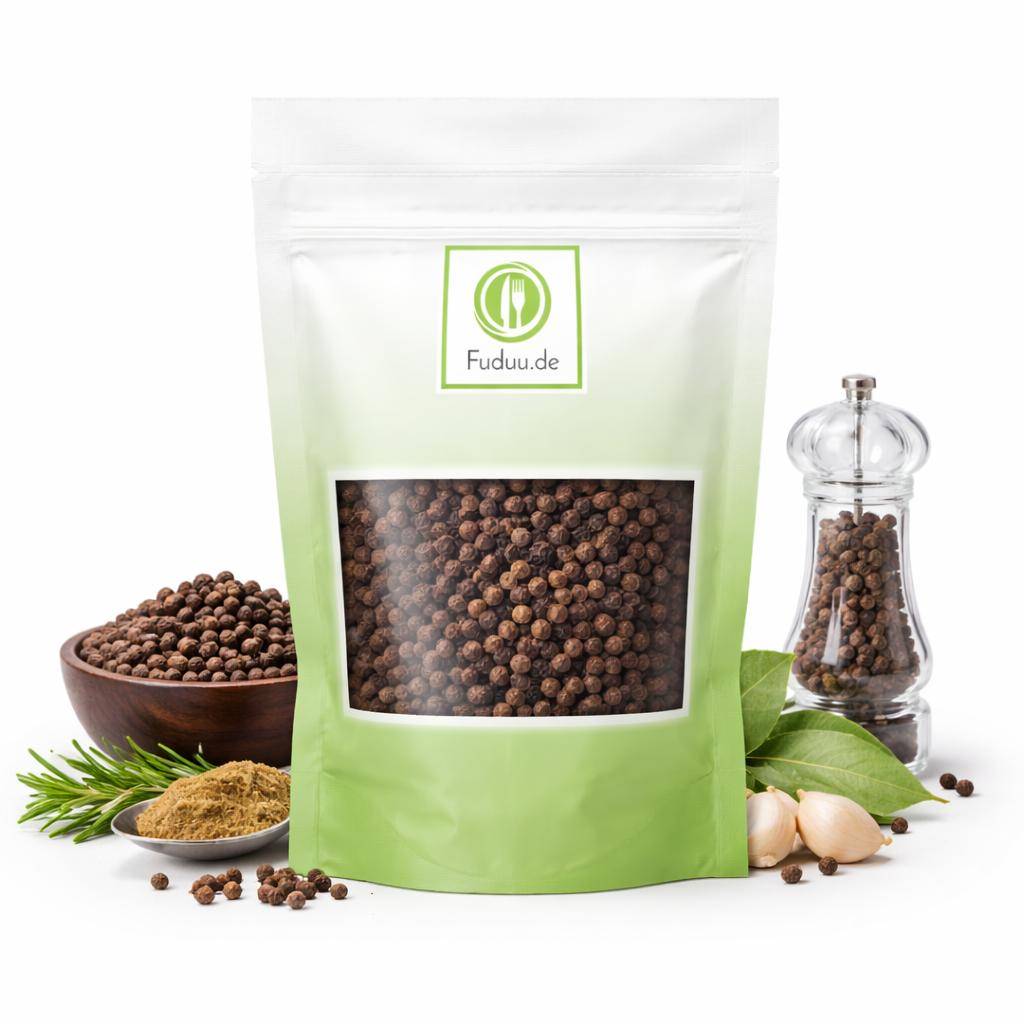 Fuduu.de - Pfeffer schwarz ganz