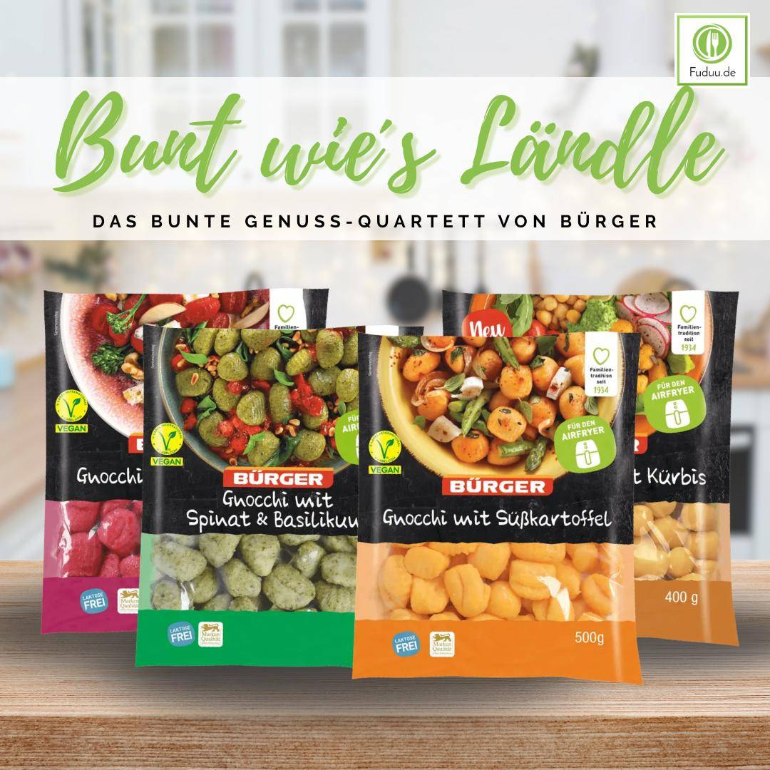 Bürger - "Bunt wie´s Ländle" - das Gnocchi Probierset