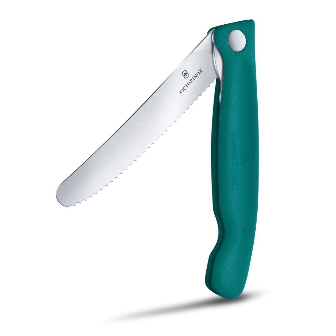 Victorinox - Picknickmesser, grün, 11 cm, 6.7834.FC1