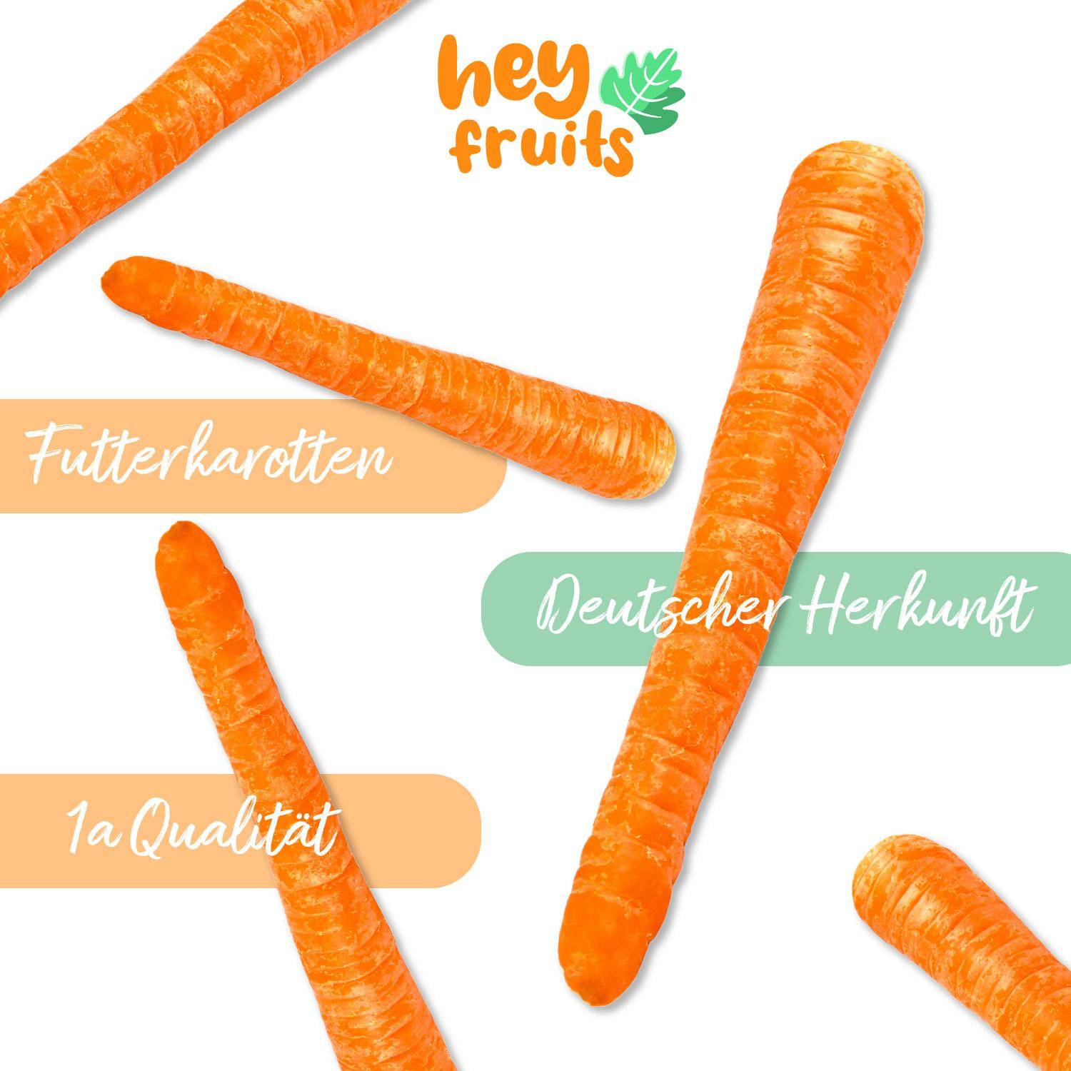 HeyFruits - Futter Karotten, 20 kg Sack HeyFruits - Futter Karotten, 20 kg Sack