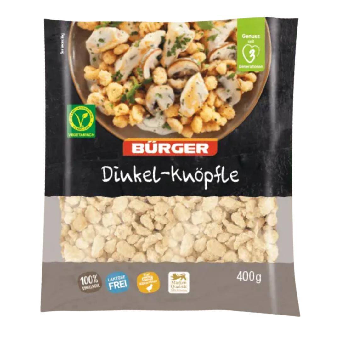 Bürger - Dinkelknöpfle, 400 g Beutel