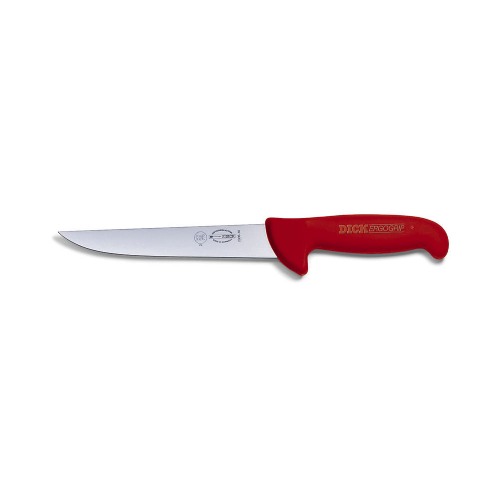 F. DICK - ErgoGrip Stechmesser, 18 cm, rot, 8200618-03 F. DICK - ErgoGrip Stechmesser, 18 cm, rot, 8200618-03