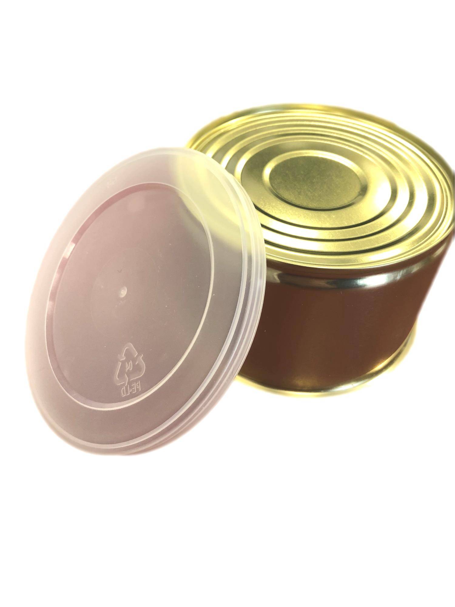 Kunststoff Schnappdeckel, 99 mm, transparent, 10 Stück