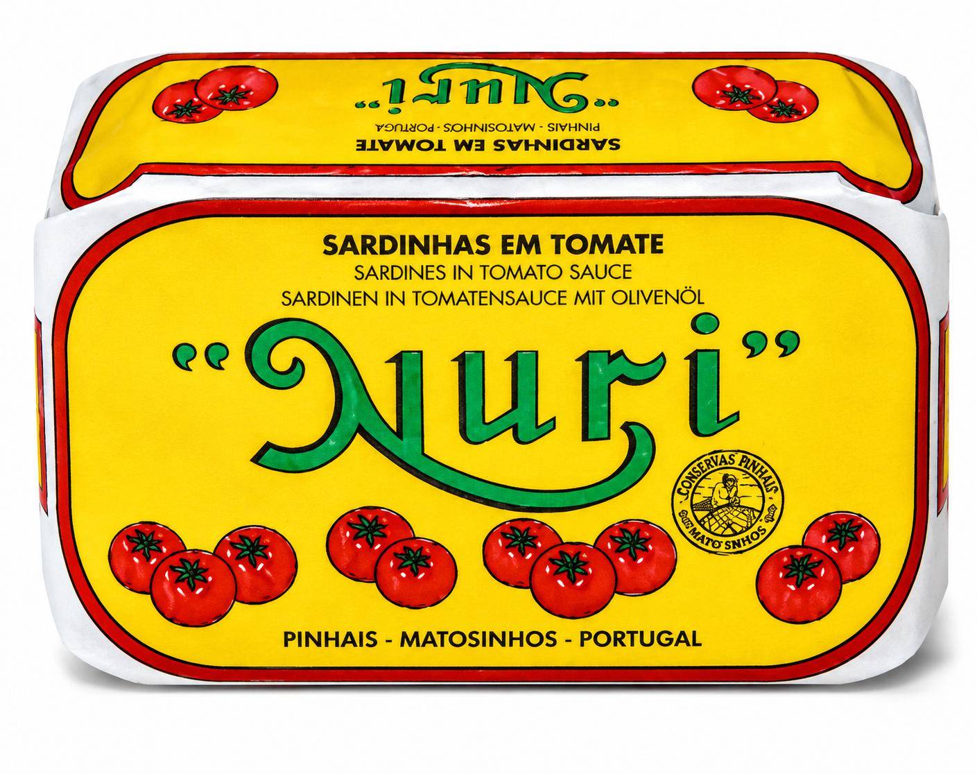Nuri - Sardinen in pikanter Tomatensauce, 125 g Dose