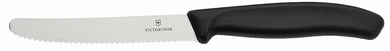 Victorinox - Tafelmesser, schwarz, 6.7833