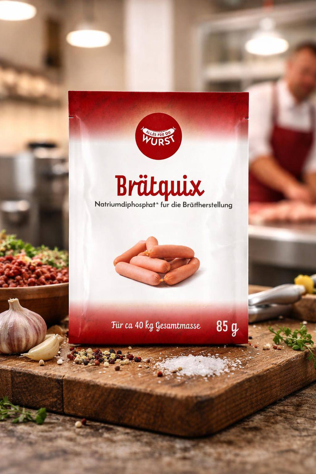 Alles für die Wurst - Brätquix, 85 g Beutel Alles für die Wurst - Brätquix, 85 g Beutel