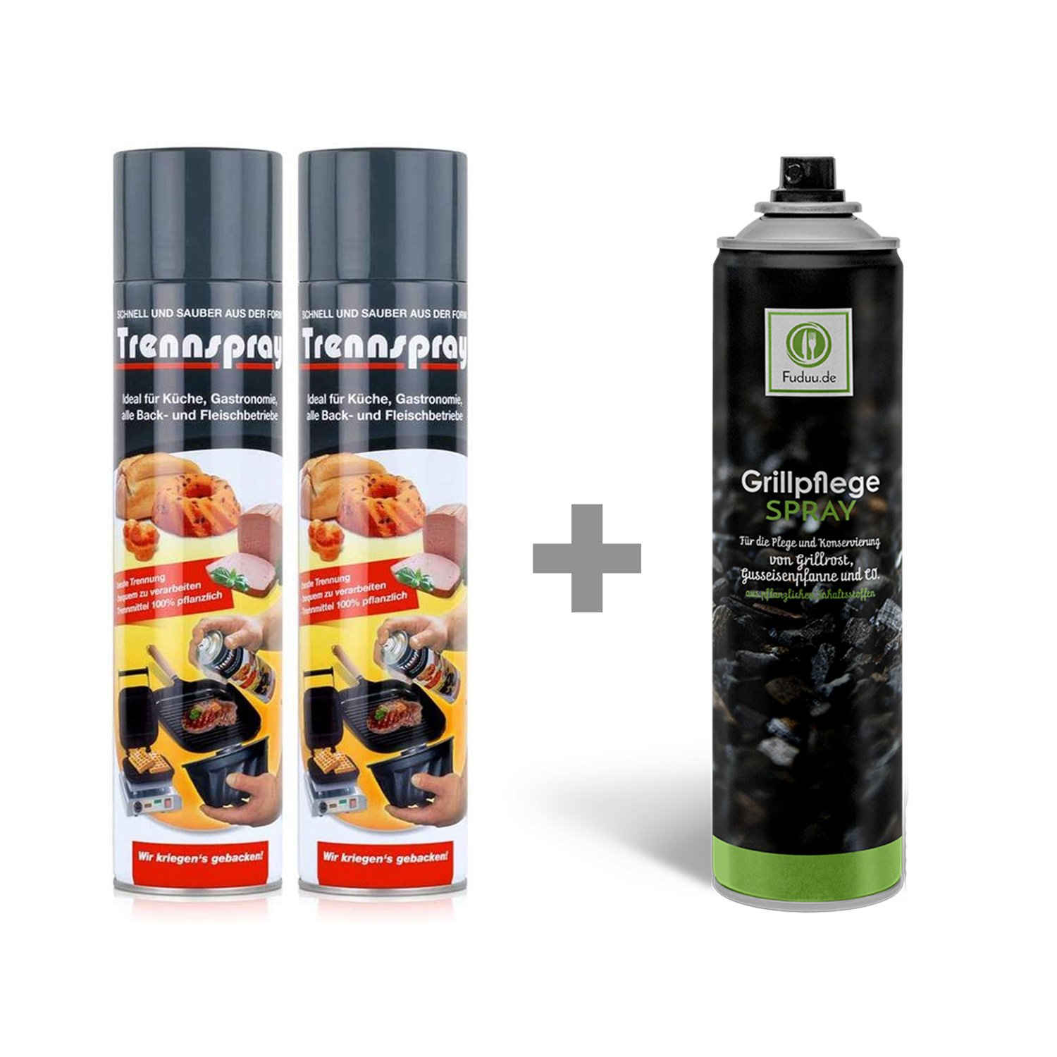 Aktion - Grillpflege- und Trennspray 2+1 Gratis