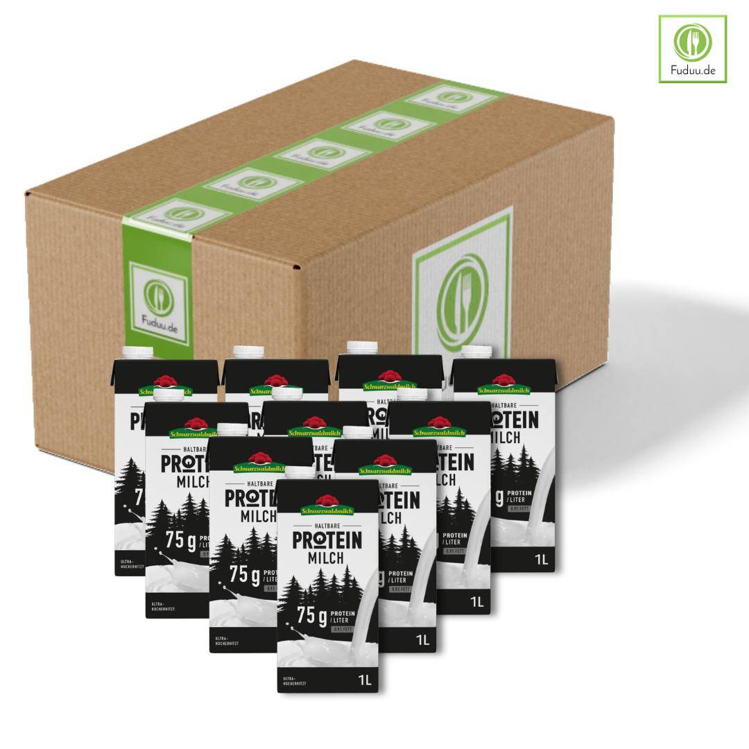 Schwarzwaldmilch Protein - H-Protein Milch 0,9%, 12 x 1 Liter
