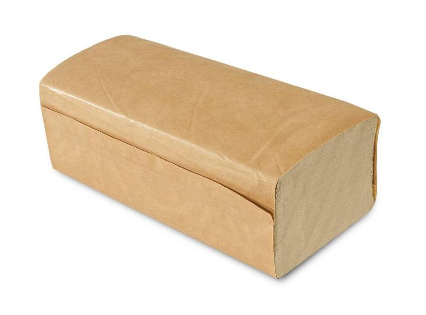 SEMYtop - Papierhandtuch, 1-lagig, V-Falz, recycling natur, 2 x 5000 Stück