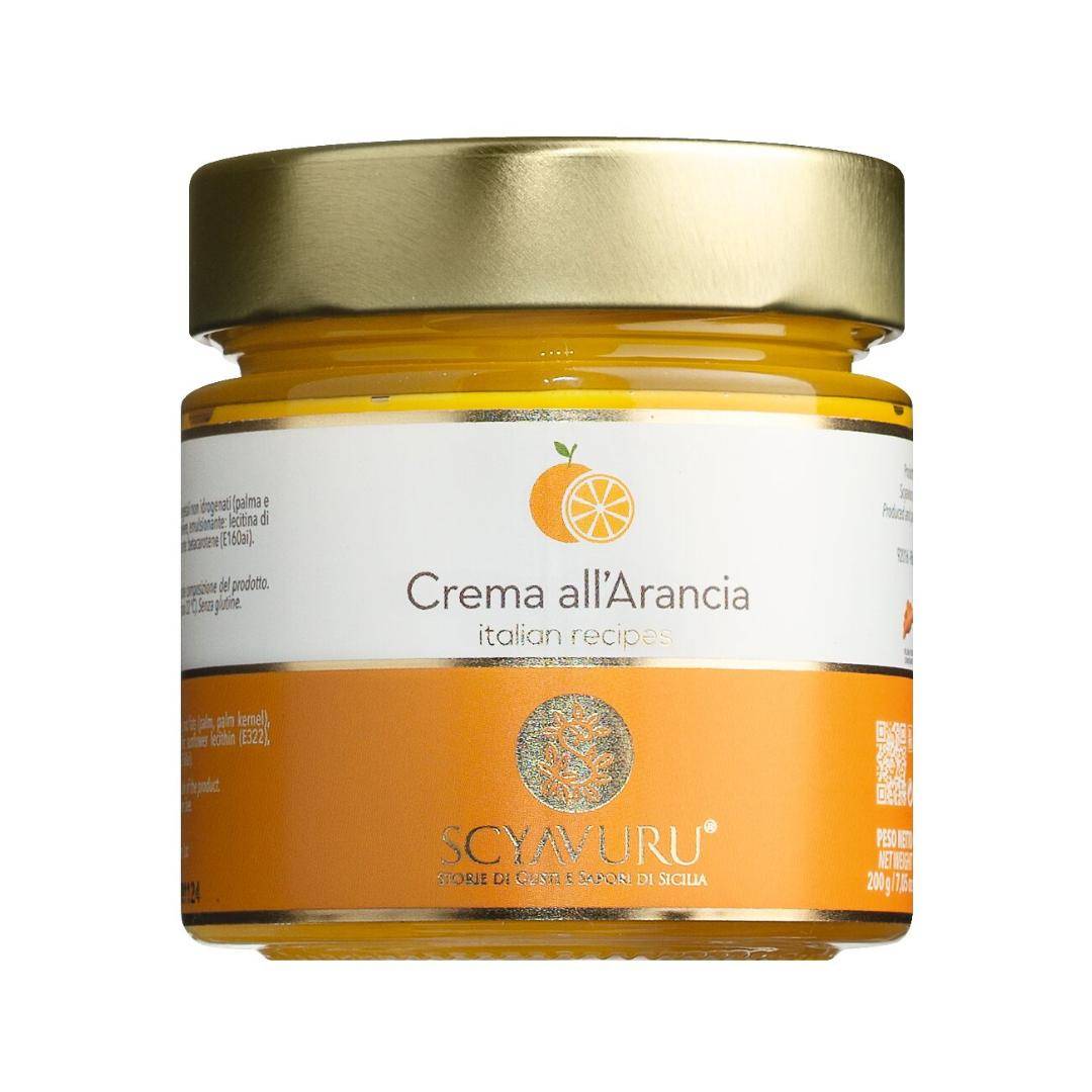 Scyavuru - Süße Creme mit Orangengeschmack, 200 g Glas