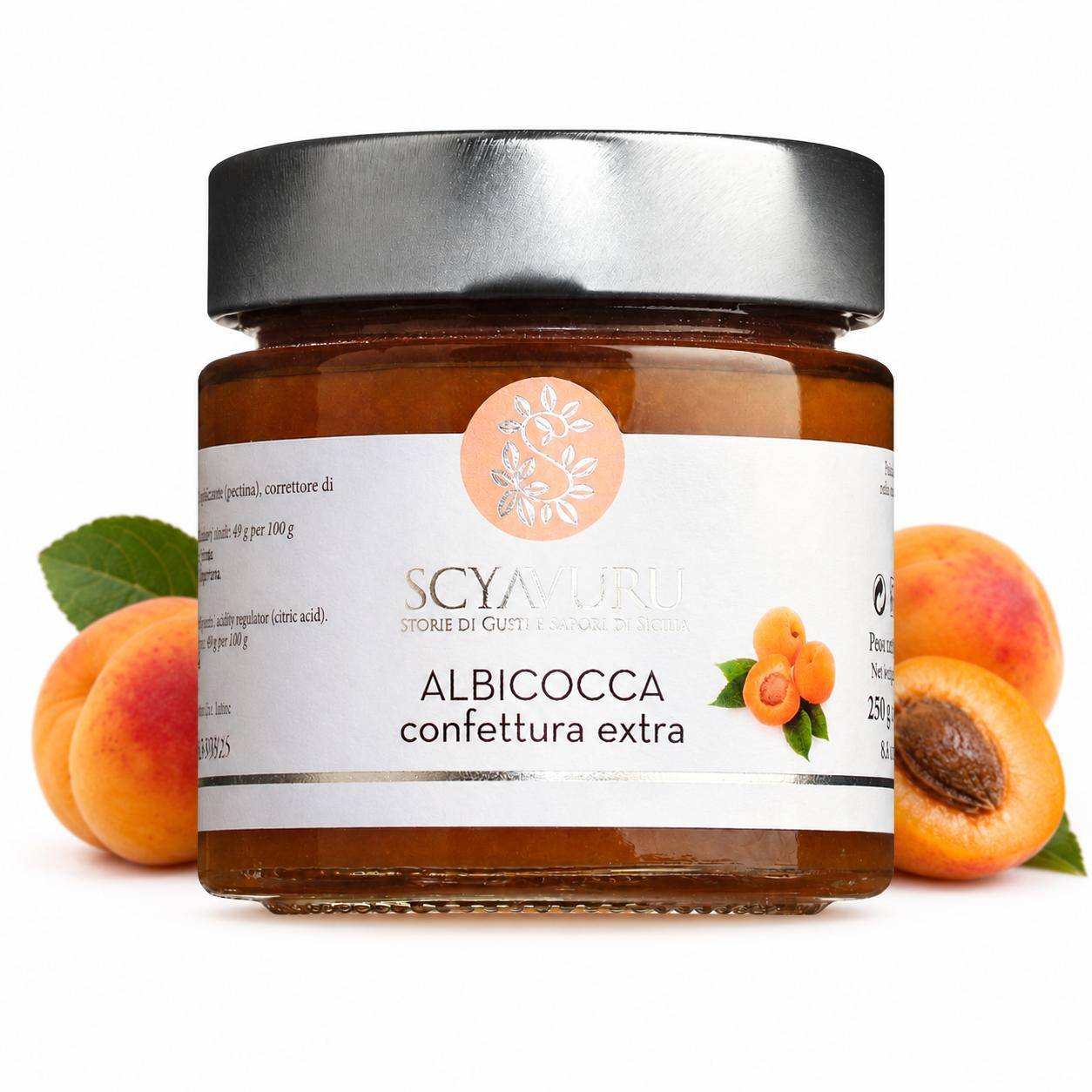 Scyavuru - Aprikosenkonfitüre extra, 250 g Glas