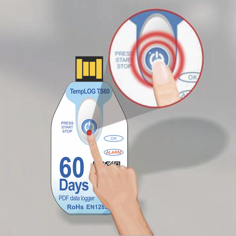 TFA - Datenlogger für Temperatur TempLOG 31.1062 , weiß TFA - Datenlogger für Temperatur TempLOG 31.1062 , weiß