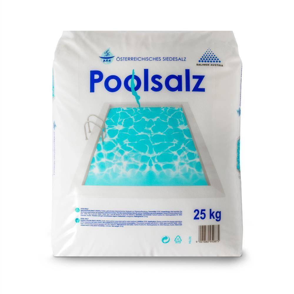 Salinen Austria - Poolsalz, 25 kg Sack