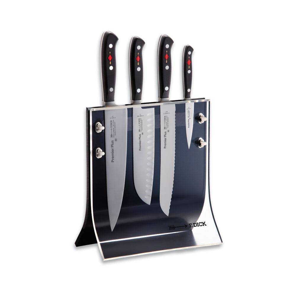 F. DICK - Premier Plus Messerblock "4Knives", 4-tlg., schwarz, 8804011