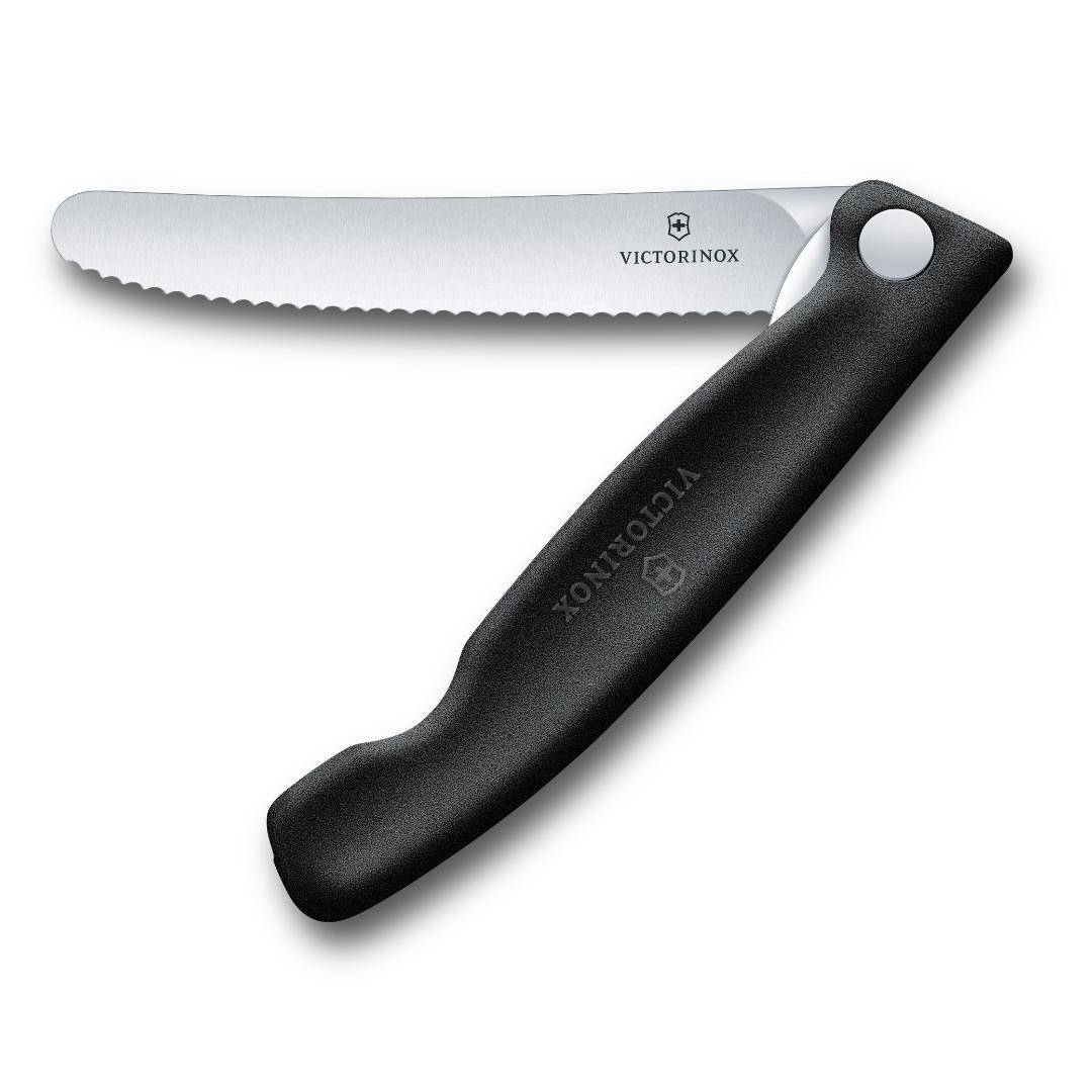 Victorinox - Picknickmesser, schwarz, 11 cm, 6.7833.F