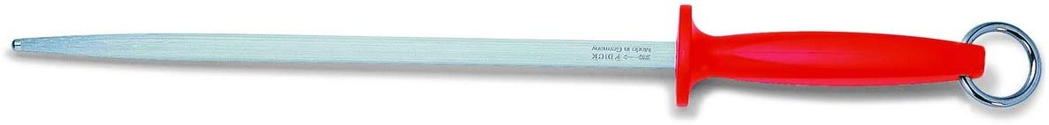 F. DICK - Wetzstahl Standartzug, Form: rund, Farbe: rot, 7517130-03 F. DICK - Wetzstahl Standartzug, Form: rund, Farbe: rot, 7517130-03