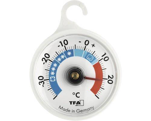 TFA - Kühl-Thermometer, rund, weiß