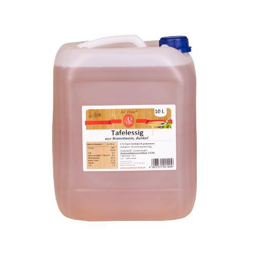 Hauer - Tafelessig dunkel, 10 l Kanister Hauer - Tafelessig dunkel, 10 l Kanister