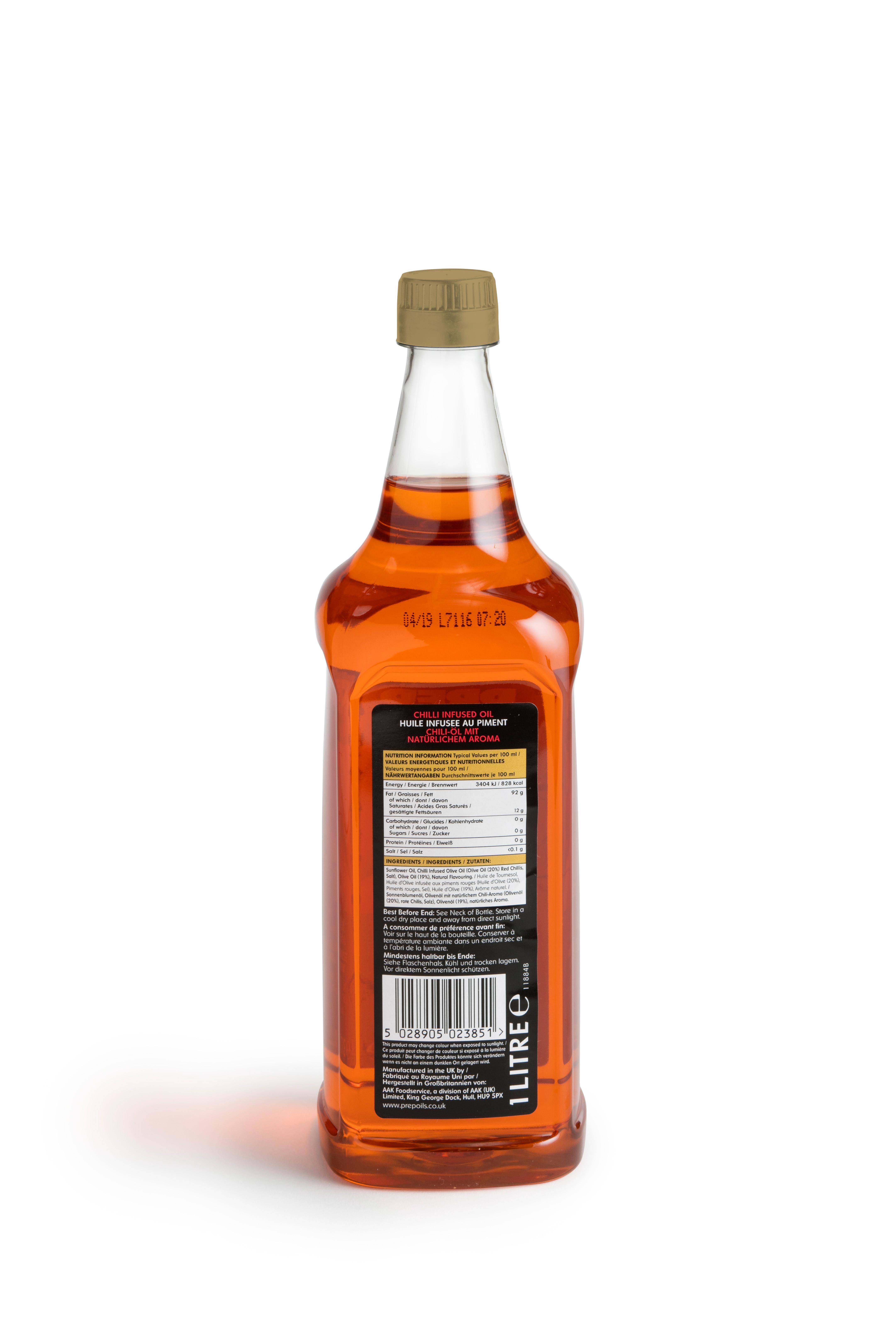 PREP Premium Spezialöle - Chiliöl, 1 l Flasche PREP Premium Spezialöle - Chiliöl, 1 l Flasche