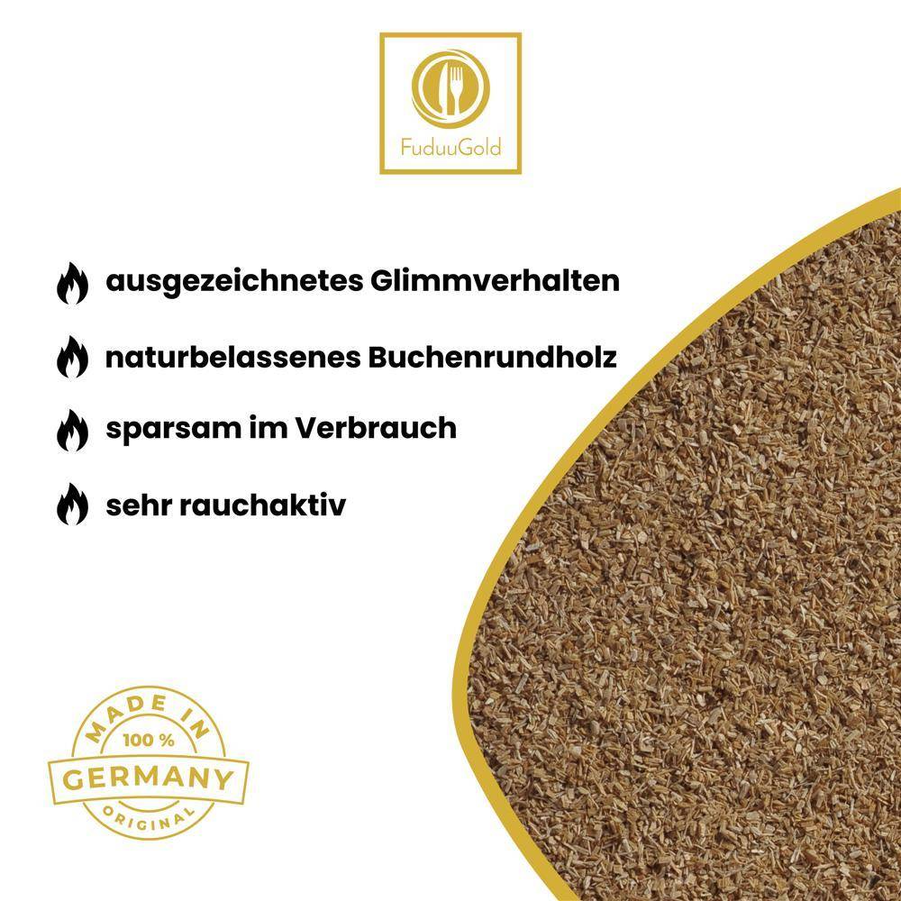 Fuduu Gold - Räuchermehl, HB 500/1000, fein, 15 kg Sack Fuduu Gold - Räuchermehl, HB 500/1000, fein, 15 kg Sack