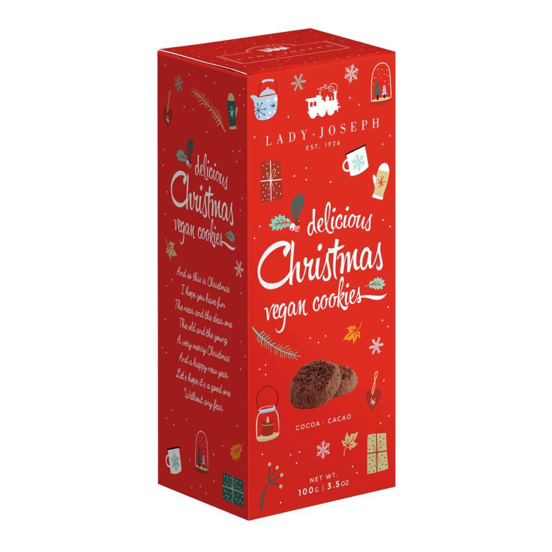 Lady Joseph - Weihnachts-Schokoladenkekse, vegan, 100 g Pack