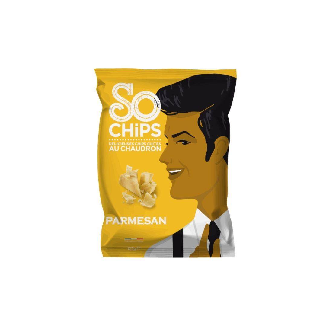 SO CHiPS -  Chips mit Parmesan AOP – 125g