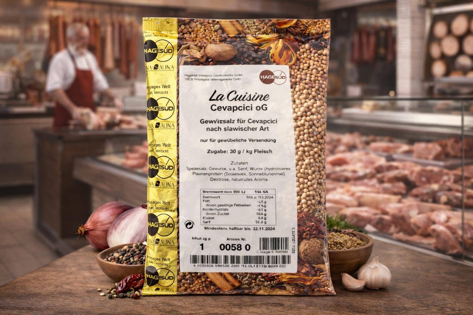 Hagesüd - La Cuisine Cevapcici oG, 1 kg Beutel