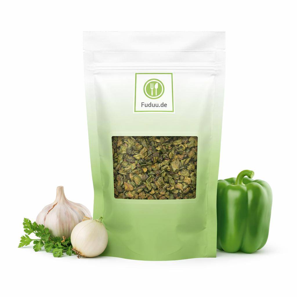 Fuduu.de - Paprikaflocken grün