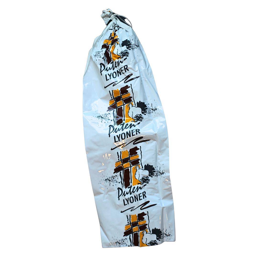 Wiberg - Safe-Triple-B, Aufdruck "Puten-Lyoner", Kaliber 90/50, 1 Bund Wiberg - Safe-Triple-B, Aufdruck "Puten-Lyoner", Kaliber 90/50, 1 Bund