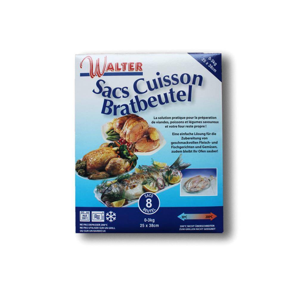 Walter - Sacs Cuisson Bratbeutel, 25 x 38 cm