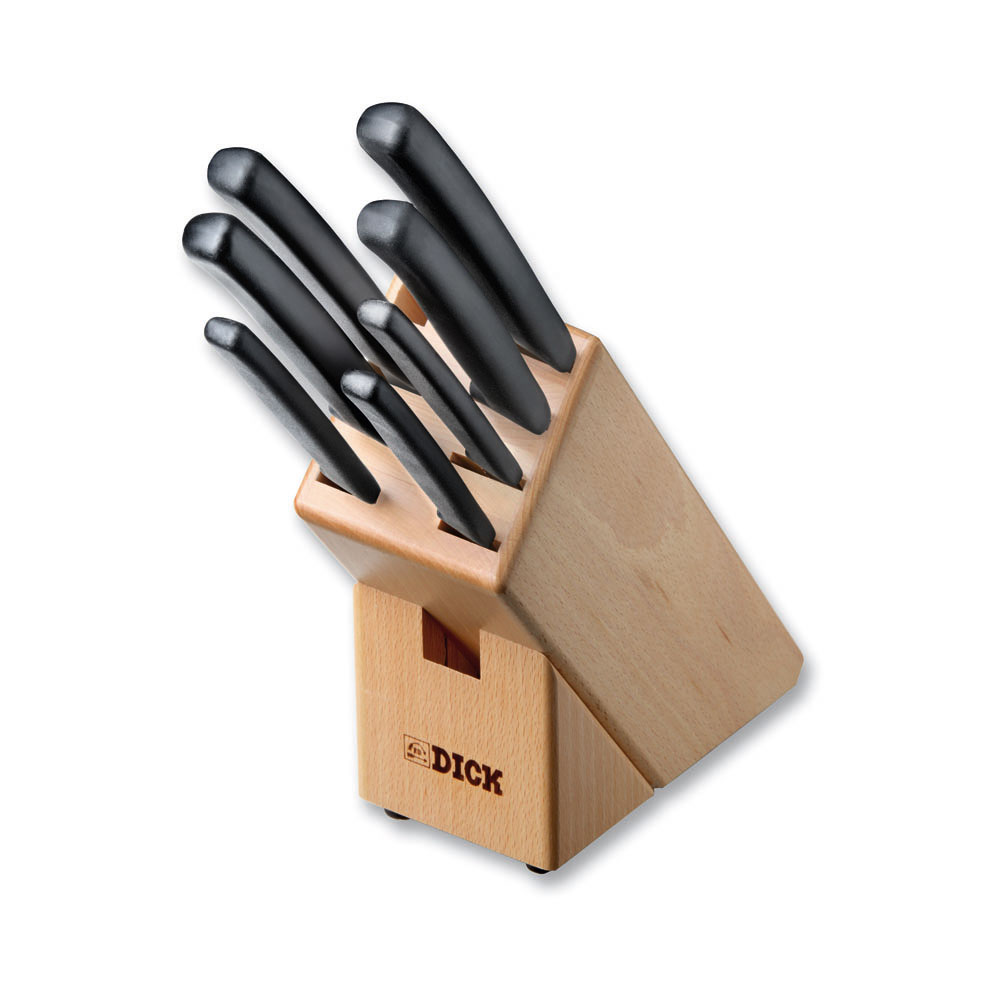F. DICK - ProDynamic Messerblock, Holz, 7-tlg., 8803000