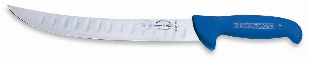 F. DICK - ErgoGrip Zerlegemesser, Kullenschliff, 26 cm, 8242526K F. DICK - ErgoGrip Zerlegemesser, Kullenschliff, 26 cm, 8242526K