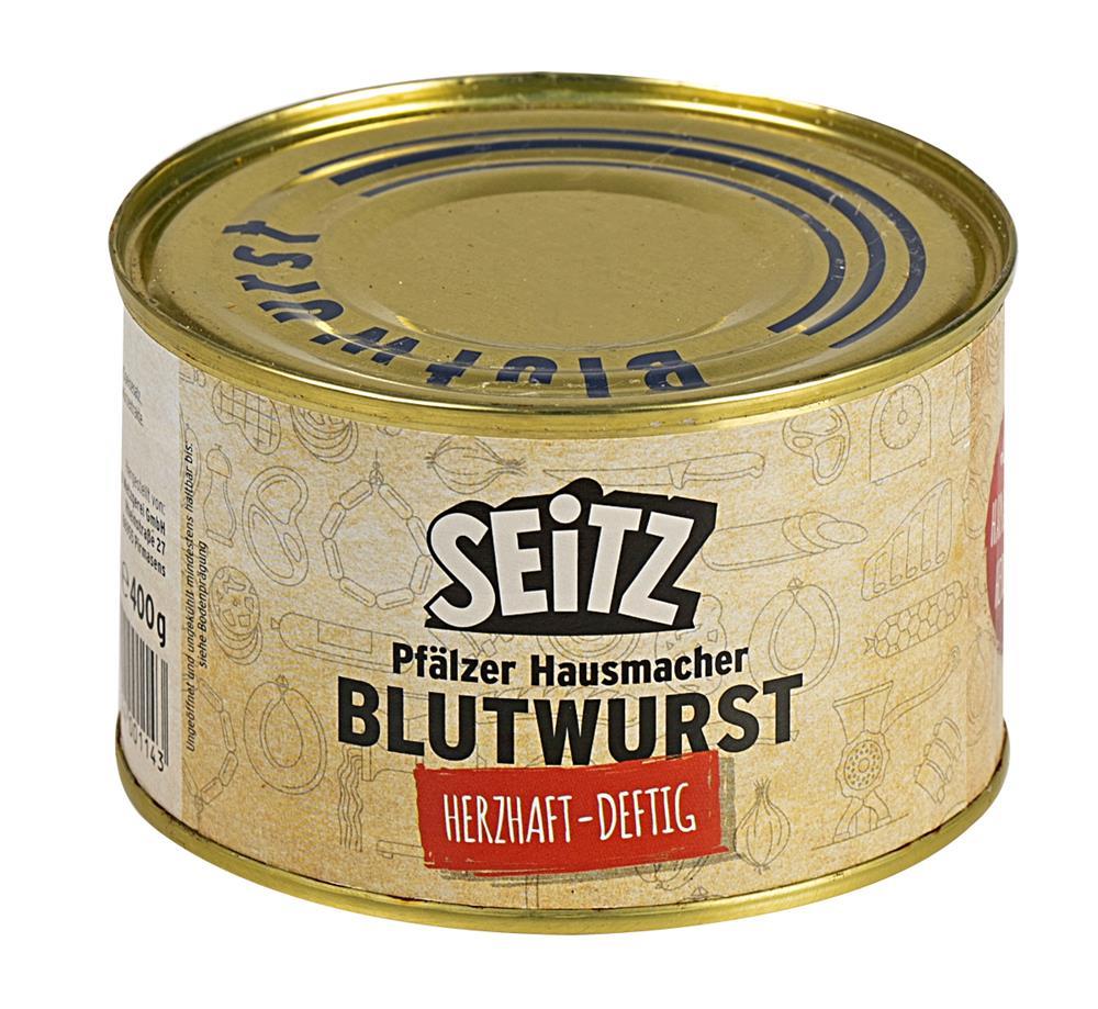 Seitz - Vollkonserven Blutwurst, 6 x 400 g Dose