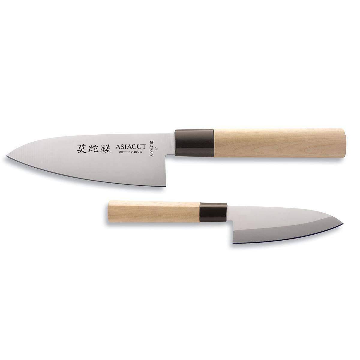 F. DICK - ASIACUT Deba Hack- und Wiegemesser 10 cm