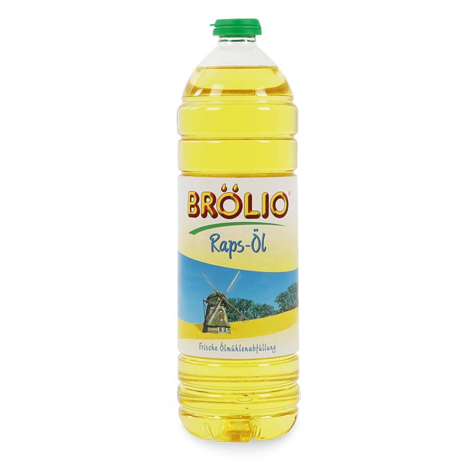 Brölio - Rapsöl, 1 Liter PET-Flasche