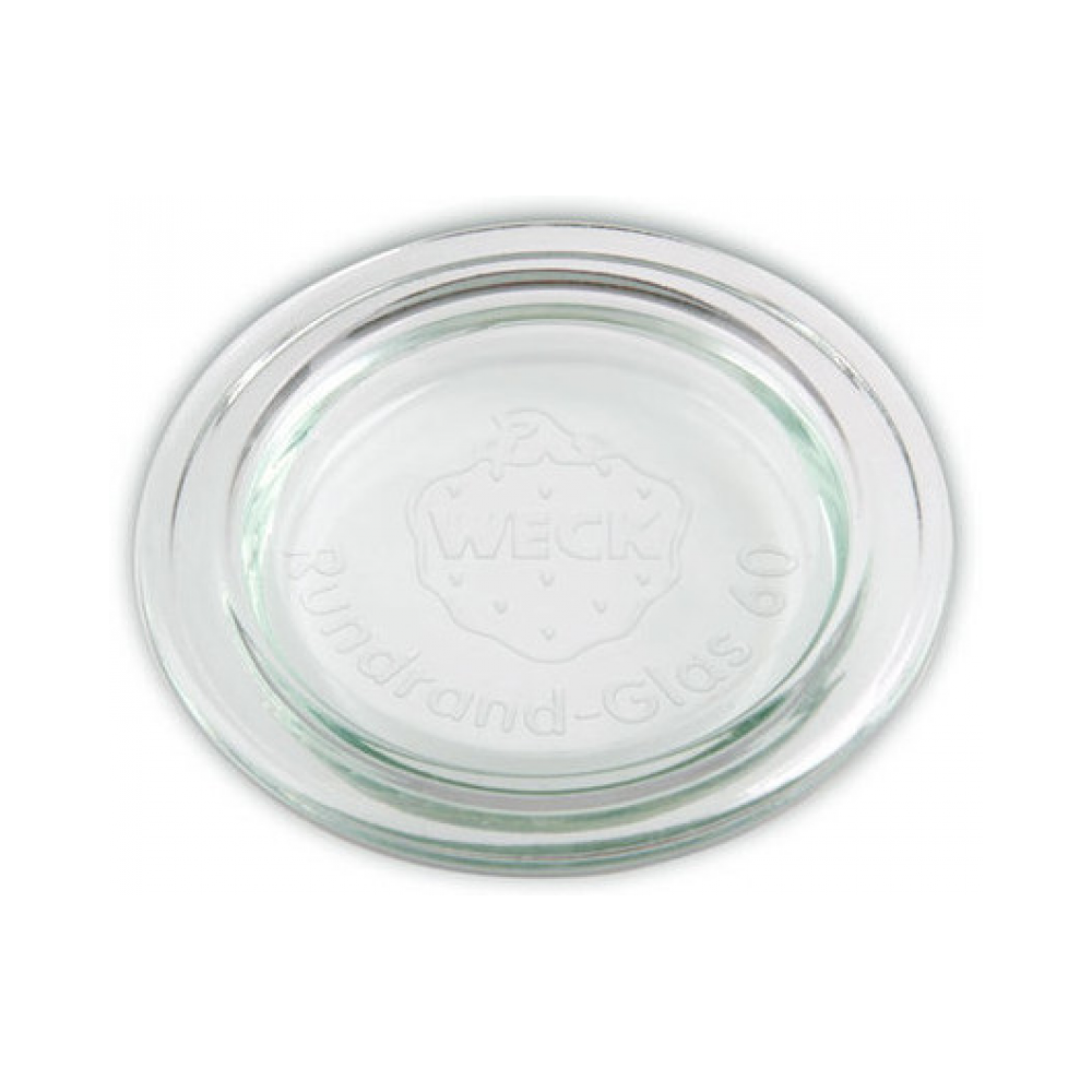 Weck - Glasdeckel, Rundrand 60, 12 Stück Weck - Glasdeckel, Rundrand 60, 12 Stück