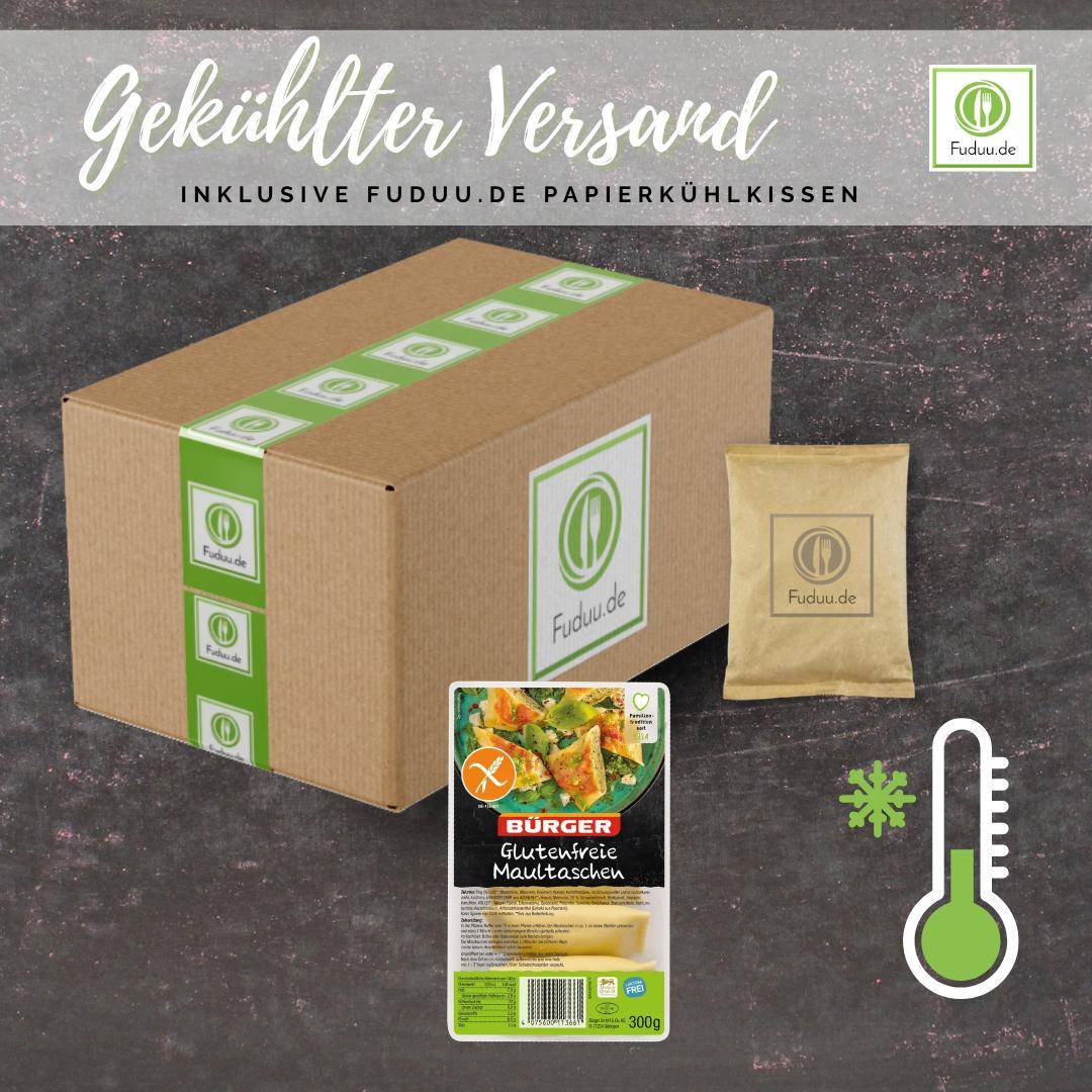 Bürger - Glutenfreie Maultaschen, 300 g Beutel Bürger - Glutenfreie Maultaschen, 300 g Beutel