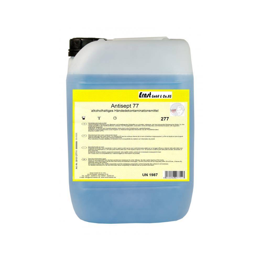Ernst - Antisept 77, Handdesinfektionsmittel, 277, 5 Liter Kanister
