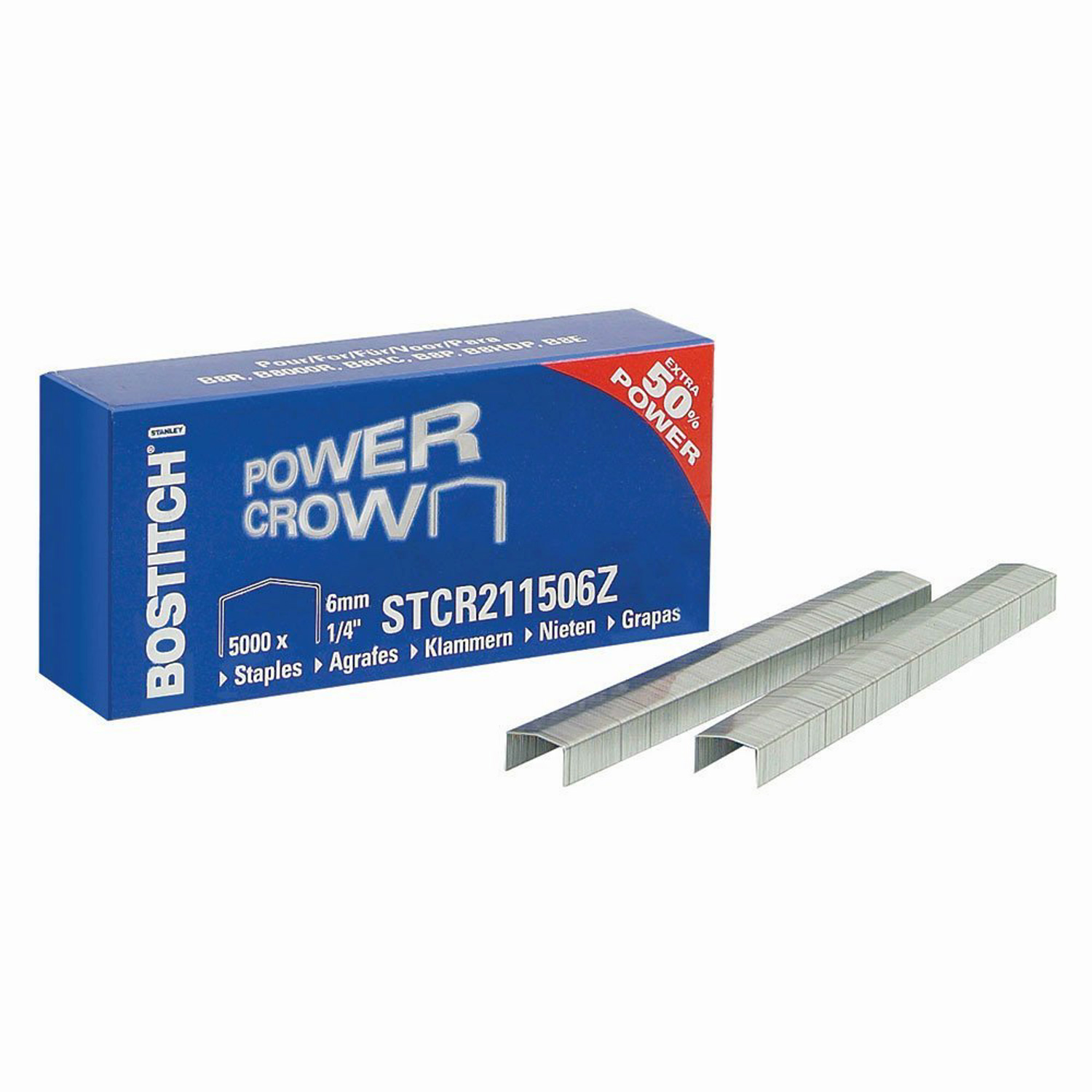 Bostitch - Klammern 6 mm 1/4, STCR211506Z Bostitch - Klammern 6 mm 1/4, STCR211506Z